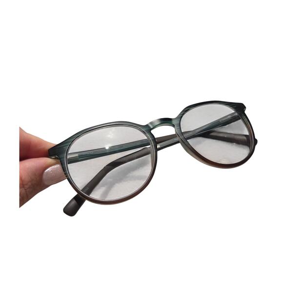 ECO Frames That Matter Green Brown Round Glasses Poplar BBGT main image 7